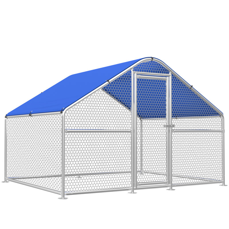 Trent Austin Design® Large Metal Chicken Coop with Hexagonal